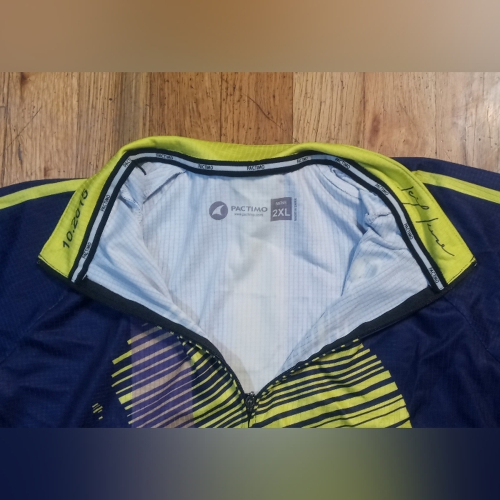 Pactimo Skull Cycling Jersey Design By Leif Jones Bike Rare Limited Edition View 6